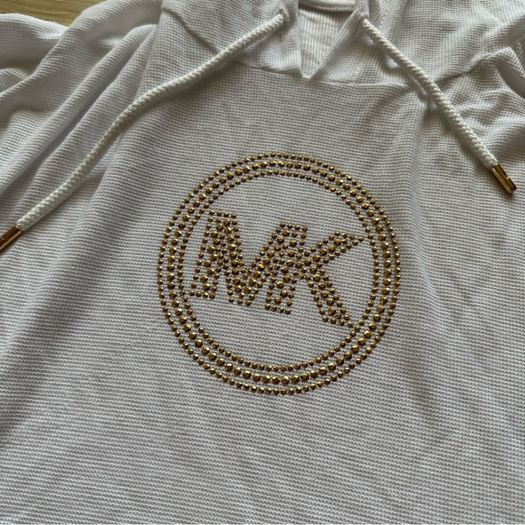 Michael Kors White Knit with Gold Accents - Picture 2 of 7